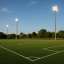Abegondo moderniza el campo de fútbol de Vizoño con mejoras en iluminación y calefacción orientadas a la eficiencia energética